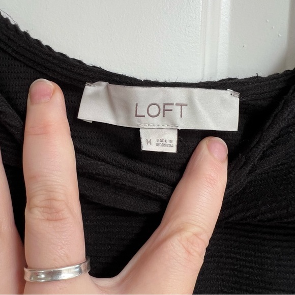 Loft Ribbed Sweater Tank - Picture 4 of 4